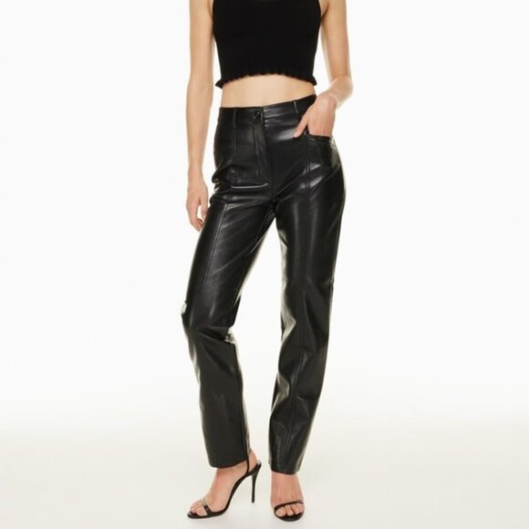 Aritzia Black Wilfred Rebel Pant size 0 - Picture 1 of 9